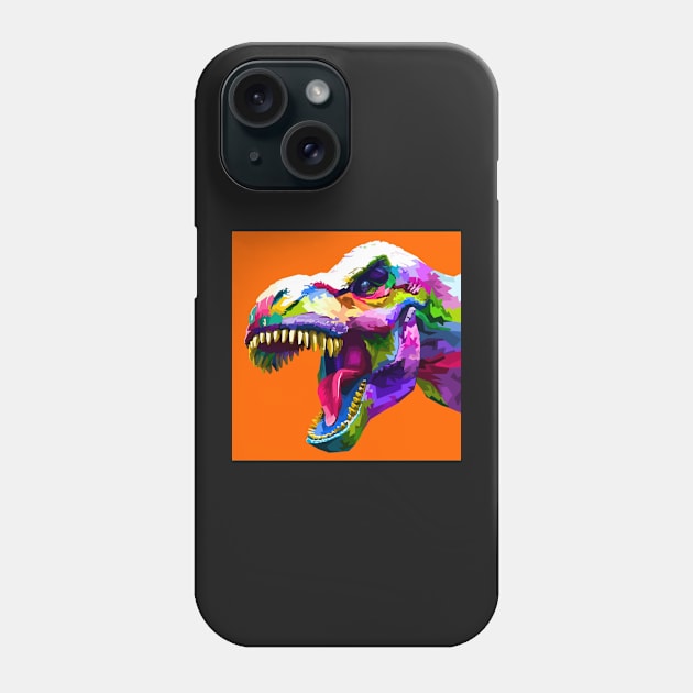 Dynosaur Phone Case by Hand-drawn