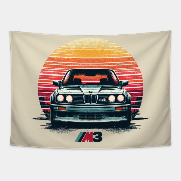 BMW M3 Tapestry by Vehicles-Art