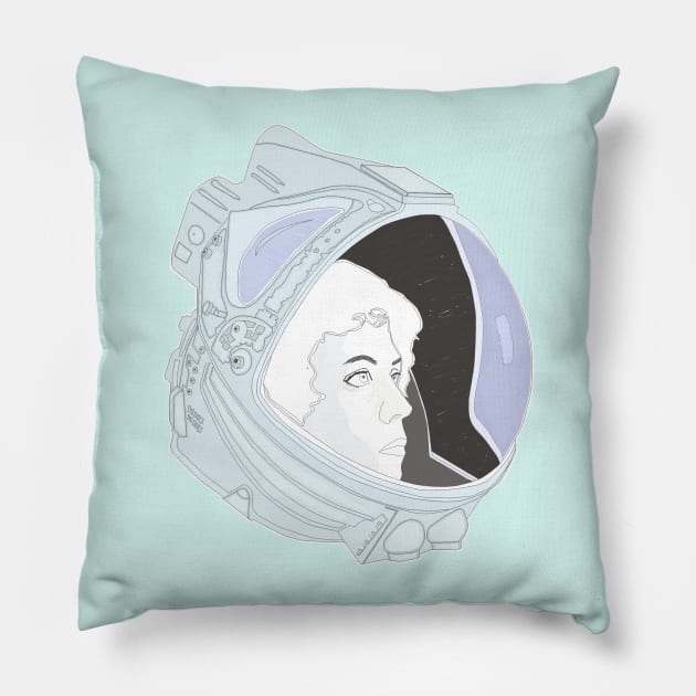 Pastel Ripley Pillow by attackofthegiantants