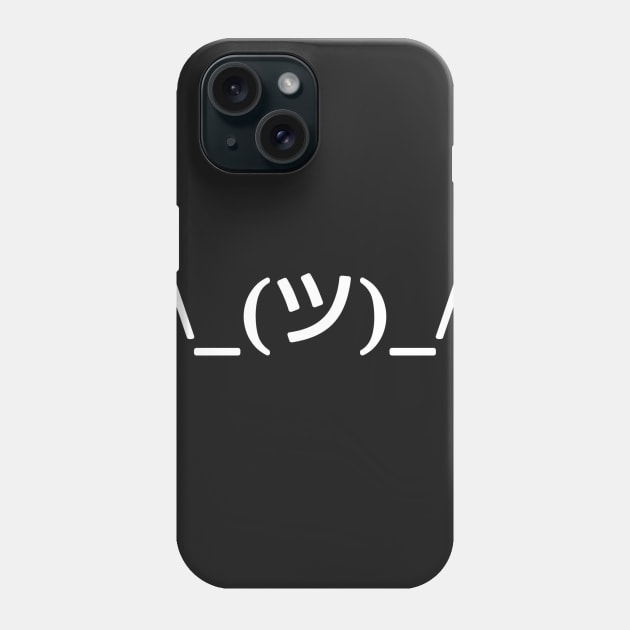 Oh Well I Dunno Phone Case by TDesign