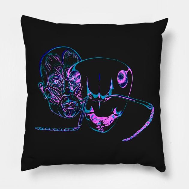 Kafkaesque Pillow by RaLiz