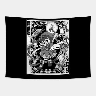 Sakura and Kero retro 30s cartoon style Tapestry