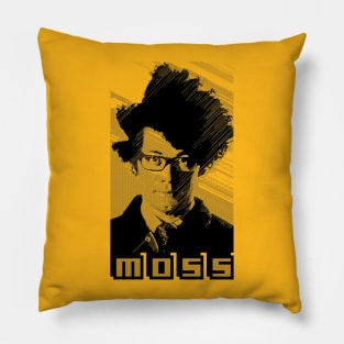 Moss IT Crowd Pixel Tribute Pillow