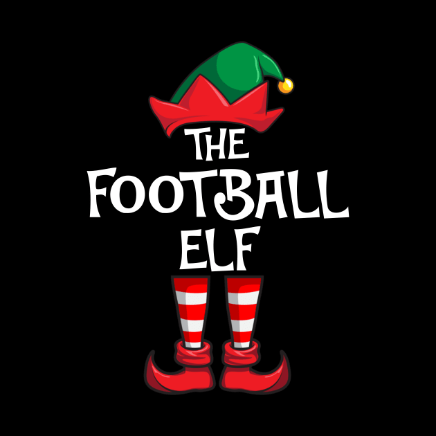 Football Elf Matching Family Christmas Sporty by hazlleylyavlda