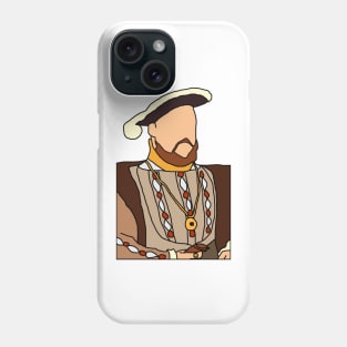 Henry VIII Illustration Phone Case