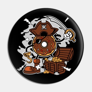 PIRATE DONUT Pin