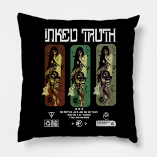 Inked Truth Pillow