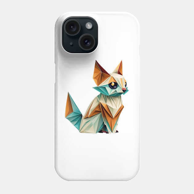 Fictional origami animal #22 Phone Case by Micapox