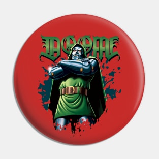 Mf Doom Retro Pin