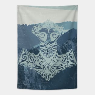 Thors Hammer - Mjolnir Tapestry