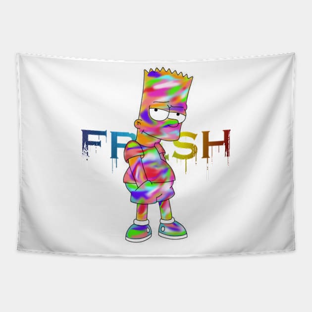 fresh2 Tapestry by Deon_Hill_Draws