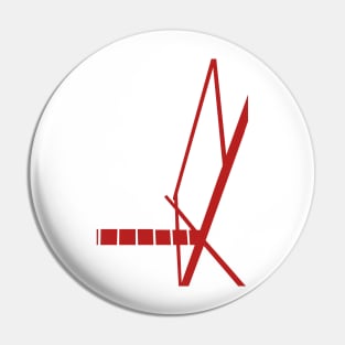 Signal black and red Pin