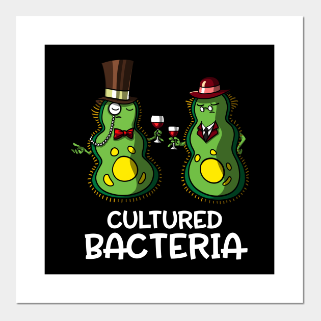 Biology Cultured Bacteria Joke - Funny Biology - Posters and Art Prints | TeePublic Biology Cultured Bacteria Joke - Funny Biology - Posters and Art Prints | TeePublic