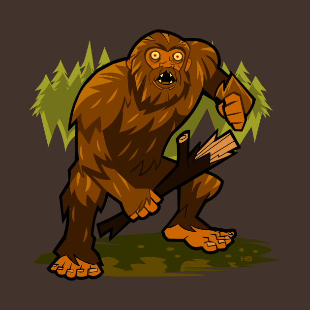 Bigfoot by hurleysbrand