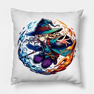 Anime Witch Pillow