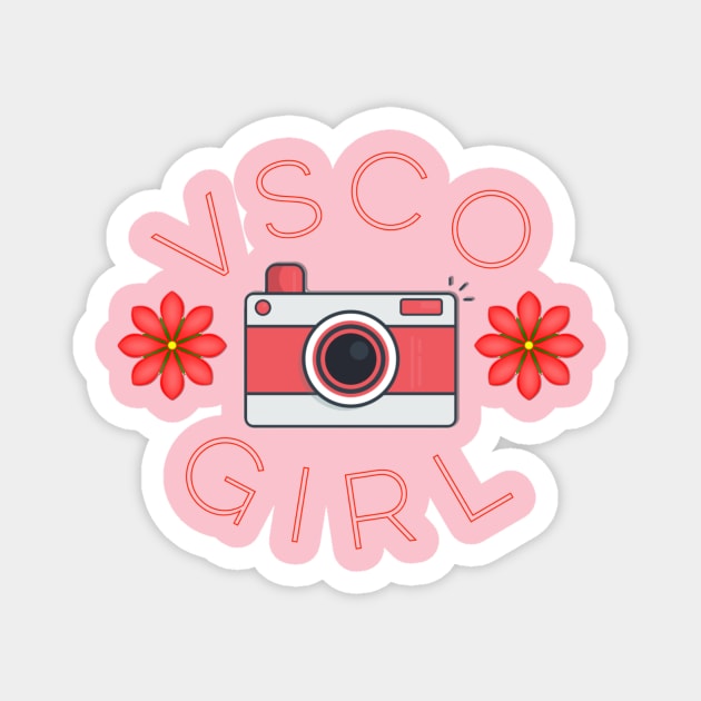 VSCO Girl Magnet by MorganTaylorDesigns