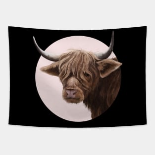 Highland Cow Tapestry