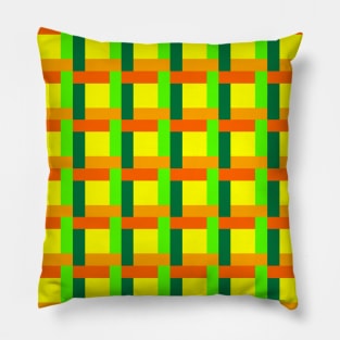 Bright Hopes Patchwork Pattern Pillow