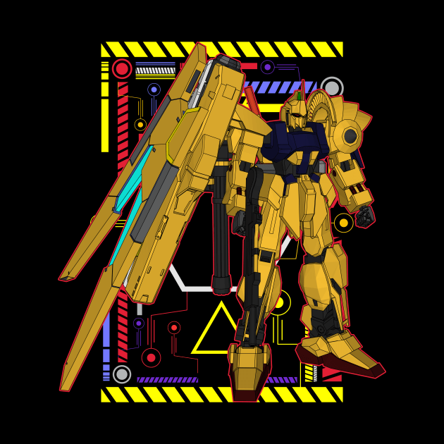 The MSN-00100 (MSN-100, MSN-001) Hyaku Shiki by gblackid