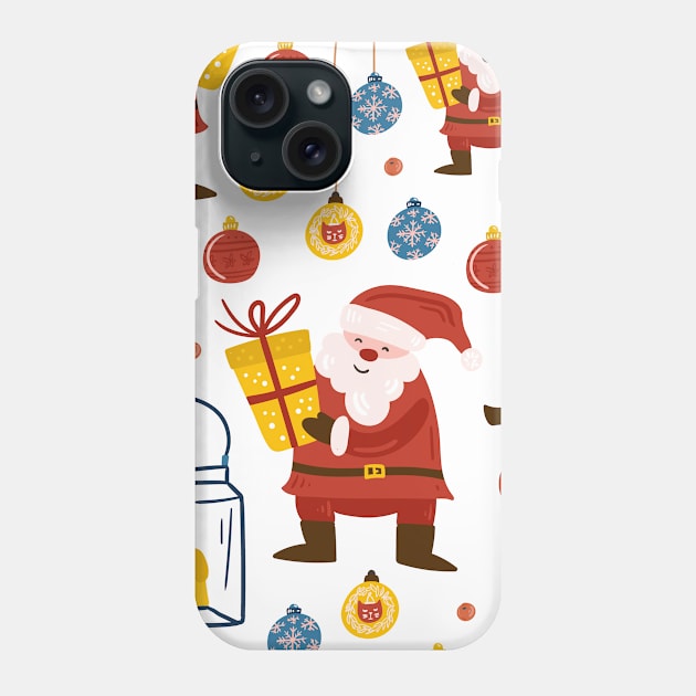 Merry Christmas Santa Phone Case by queensandkings