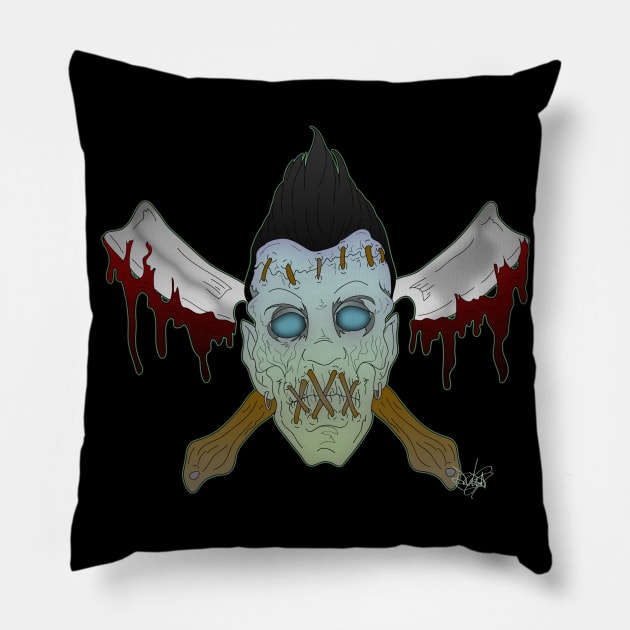 On the Edge of Voodo Pillow by schockgraphics