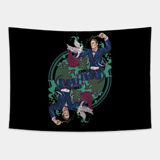 Black magic 6 Tapestry