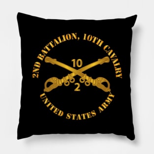 2nd Battalion - 10th Cav Regt  w Cav Br Pillow