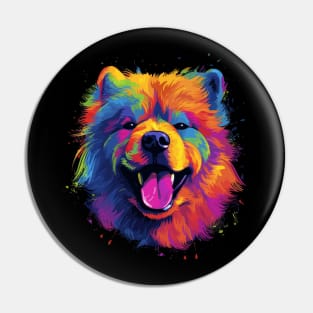 Chow Chow Smiling Pin