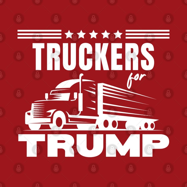 Truckers For Trump by Etopix