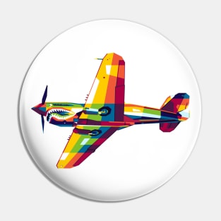 P-40 Kittyhawk Pin