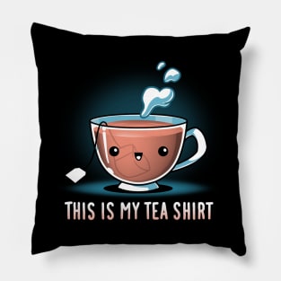 My Tea Shirt Pillow