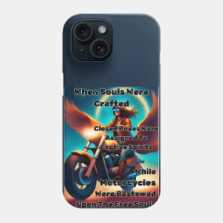 When Souls Were Crafted Motorcycles Bestowed Upon The Free Souls 5 Phone Case
