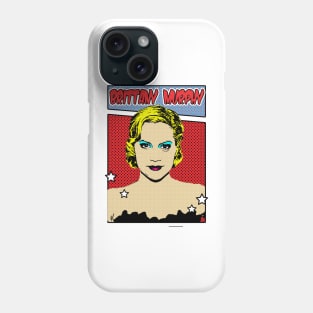 Brittany Murphy Pop Art Comic Style Phone Case