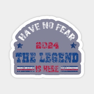 grandpa the legend est 2024 Magnet