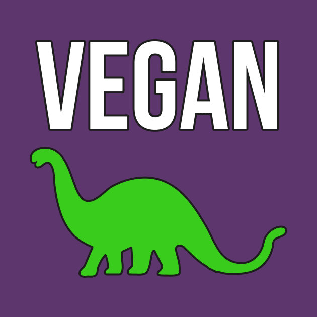 Vegan Dinosaur by charlescheshire