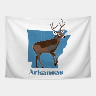 Arkansas White Tailed Deer Tapestry