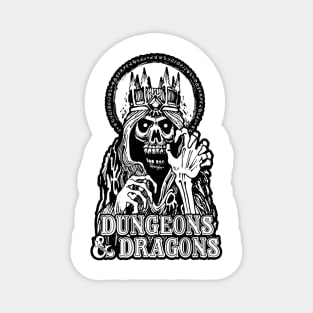 Old School Lich (Alt Print) Magnet