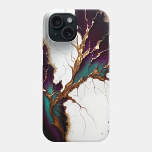 Halcyon Nights - Abstract Alcohol Ink Resin Art Phone Case