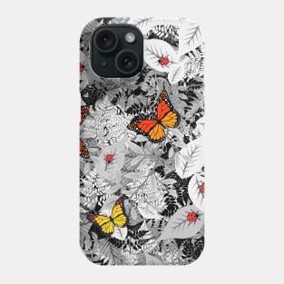 Bugs and foliage Phone Case