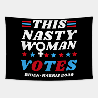 Nasty Woman Shirt Nasty Woman Vote Feminist Tapestry