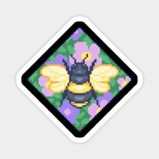 pixel bee Magnet