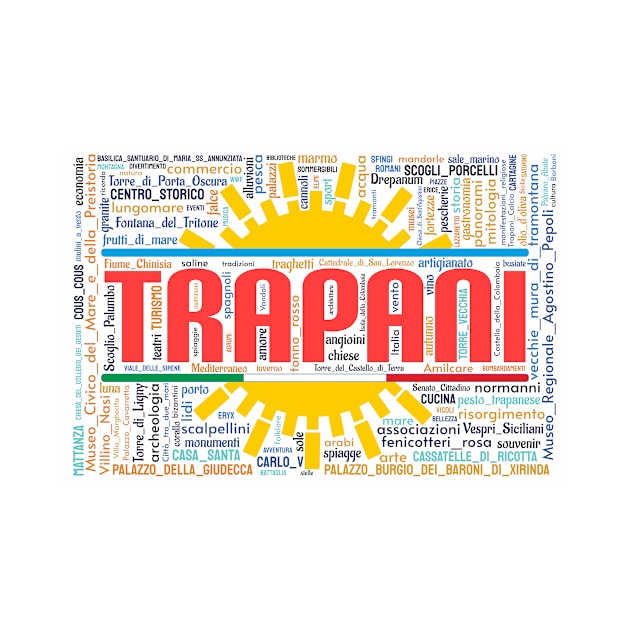 Trapani Wordart by Condormax