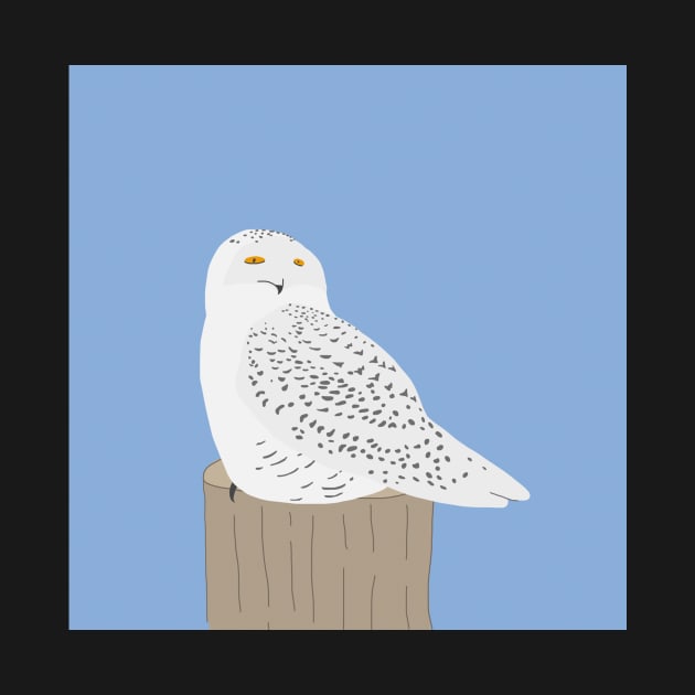 Snowy Owl by Timberdoodlz