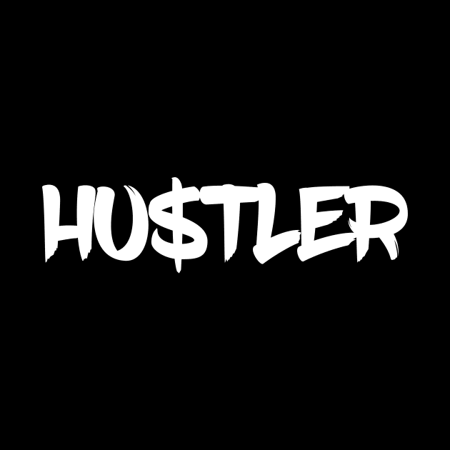 Hustler white gift idea by Monstershirts