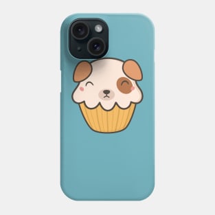 Delish Kawaii Cute Puppy Dog Cupcake Phone Case