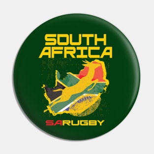 South Africa Rugby Memorabilia Pin