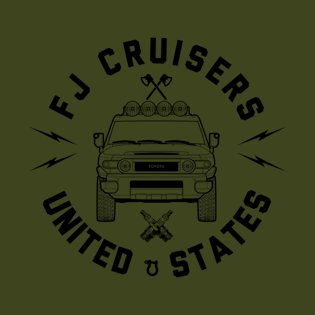 Fj Cruisers United States by bohemiangoods