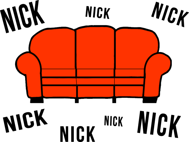 Snick Couch Kids T-Shirt by klance