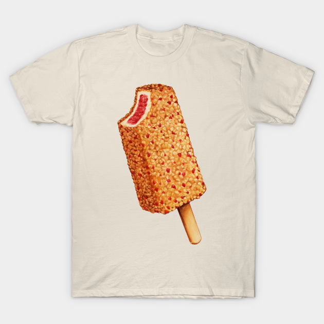 Strawberry Shortcake Popsicle - Ice Cream - T-Shirt
