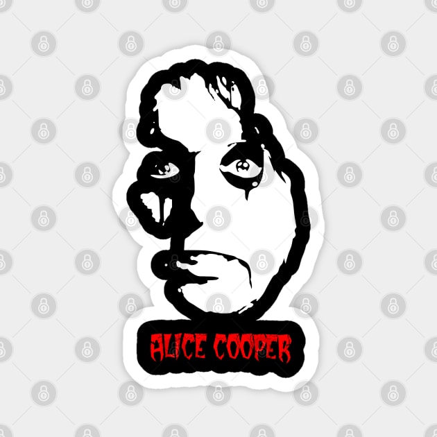 alice cooper Magnet by penjahit_tio